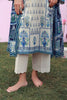 Sahar Mirha Lawn – Indigo Cream Folk