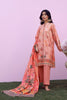 Sahar Mirha Lawn – Peachy Cascade