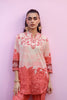 Sahar Mirha 2PC Lawn – Coral Silhouette