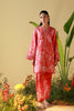 Sahar Mirha 2PC Lawn – Coral Peony