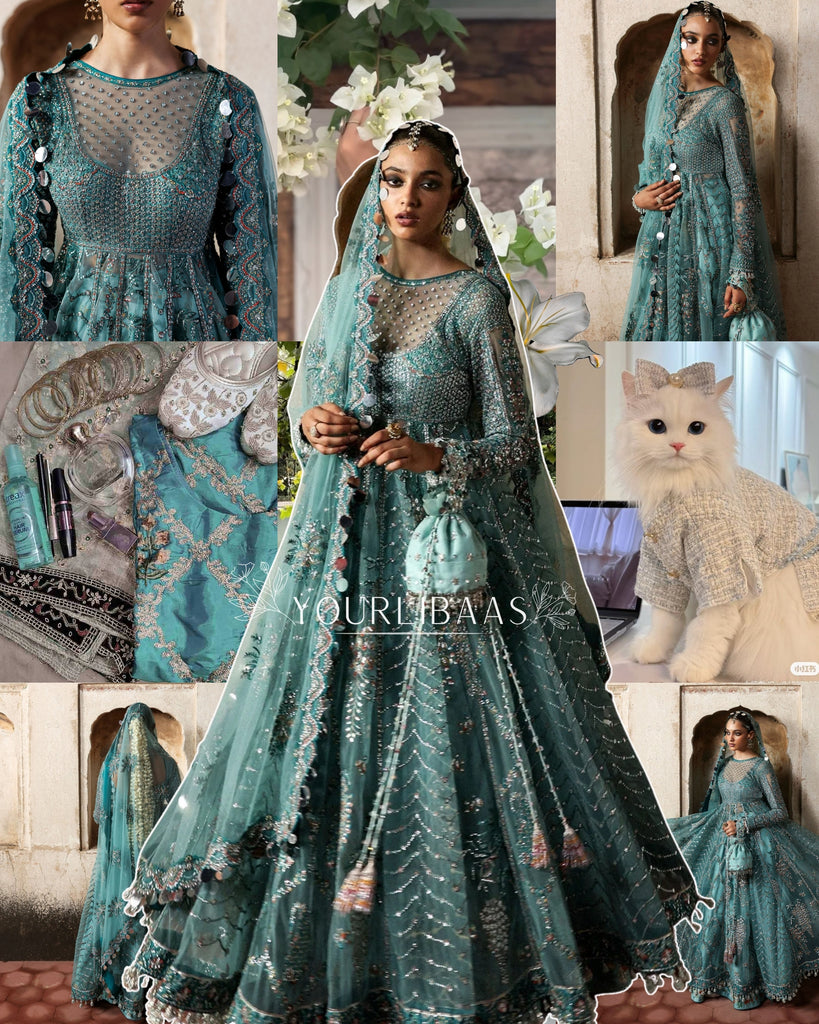 Hussain Rehar Massarat Luxury Festive Formals – Nagma