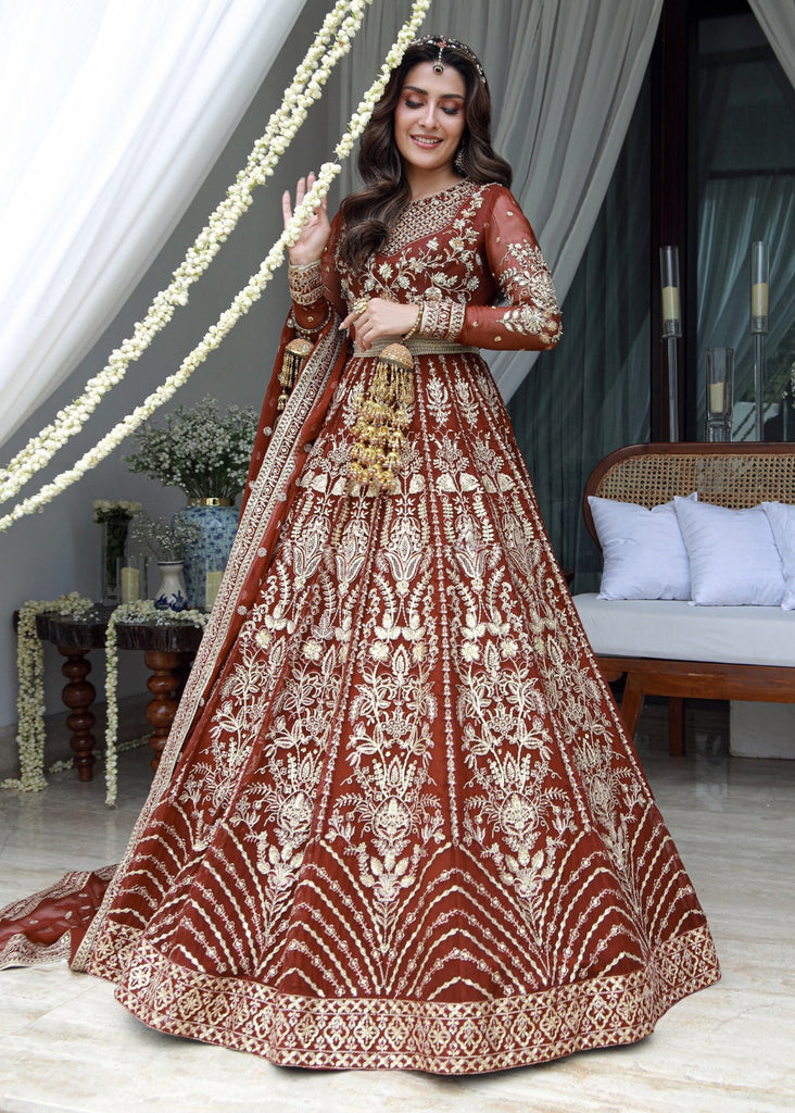 Gulmina Luxury Handwork Chiffon Formals – Eshaal