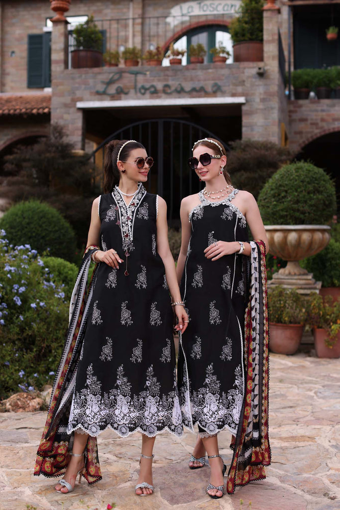 Saadia Asad Noor Eid Luxe Printkari Lawn – D6