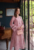 Saadia Asad Eid Luxury Schiffli Laserkari Lawn – D3- Blush Pink