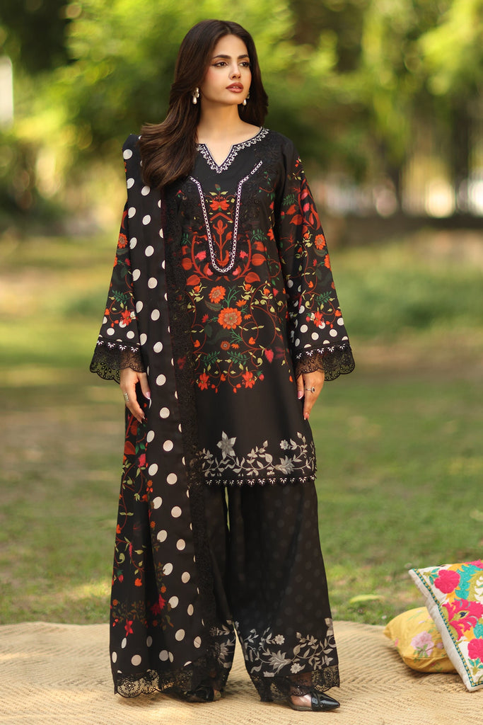 Charizma Aniq Winter – Embroidered Linen ANW6-13