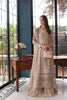 Saadia Asad Eid Luxury Schiffli Laserkari Lawn – D1- Beige