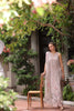 Saadia Asad Eid Luxury Schiffli Laserkari Lawn – D11- Mink