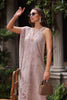 Saadia Asad Eid Luxury Schiffli Laserkari Lawn – D11- Mink