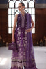 Saadia Asad Eid Luxury Schiffli Laserkari Lawn – D9- Purple