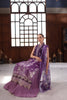 Saadia Asad Eid Luxury Schiffli Laserkari Lawn – D9- Purple