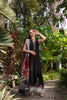 Noor by Saadia Asad Luxury Chikankari Lawn Collection – D6-A Black Laser and schifli