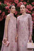 Saadia Asad Eid Luxury Schiffli Laserkari Lawn – D8- Pink