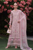 Saadia Asad Eid Luxury Schiffli Laserkari Lawn – D8- Pink