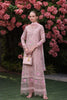 Saadia Asad Eid Luxury Schiffli Laserkari Lawn – D8- Pink