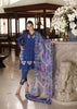Noor by Saadia Asad Luxury Chikankari Lawn Collection – D10-B Blue Electric