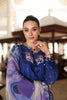 Noor by Saadia Asad Luxury Chikankari Lawn Collection – D10-B Blue Electric