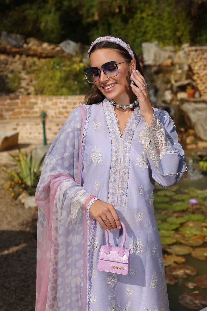 Saadia Asad Luxury Chikankaari Lawn – D3-A