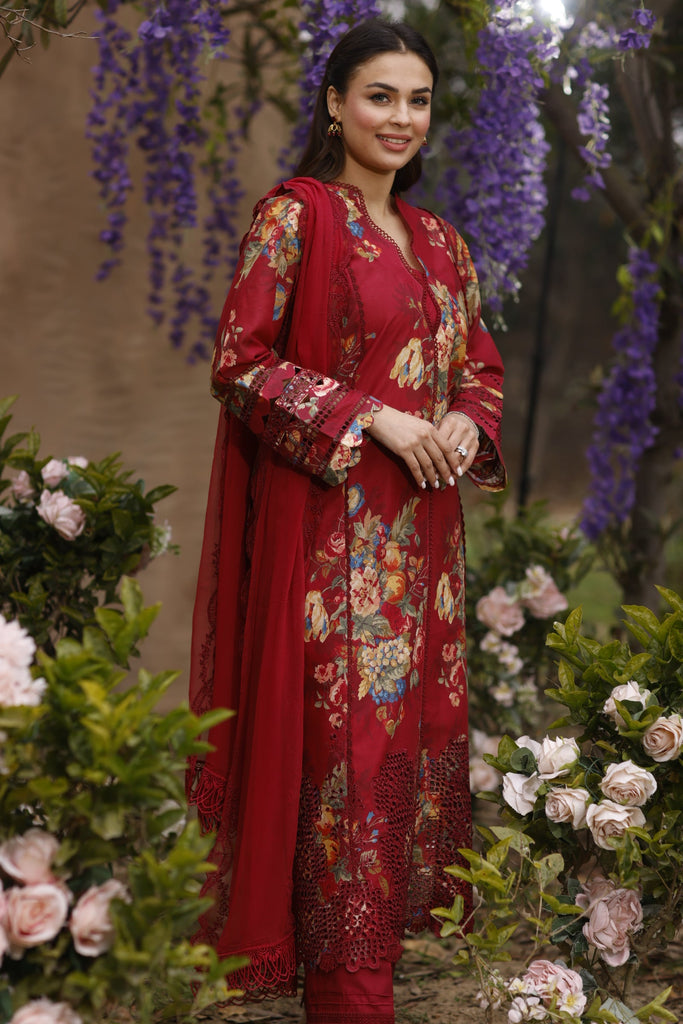 Manara by Maria Asif Baig - Vintage Flora Lawn Collection – CARMEN
