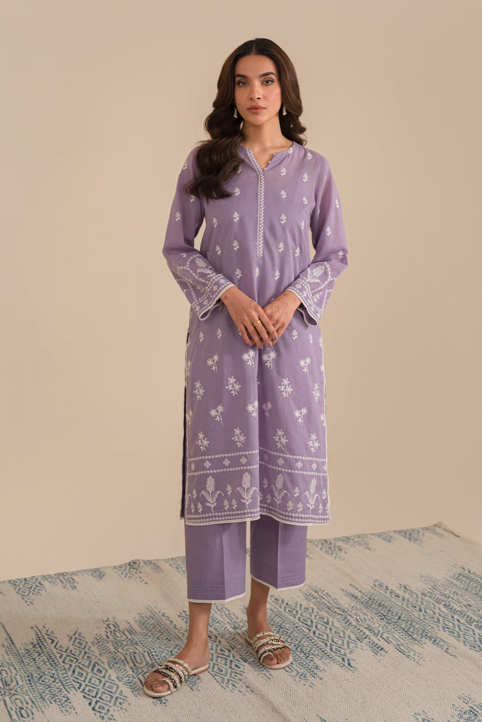 Sahar Pret/Stitched Chikankari Collection 2024 – Amethyst