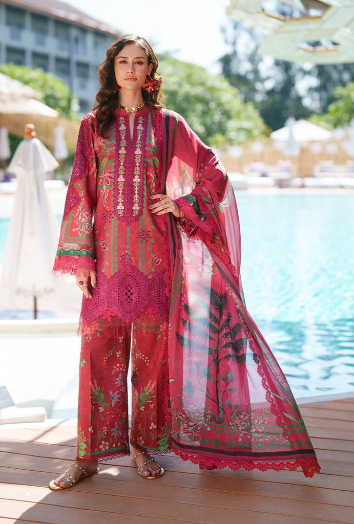 AJR Printed Chikankari Lawn – Amaira