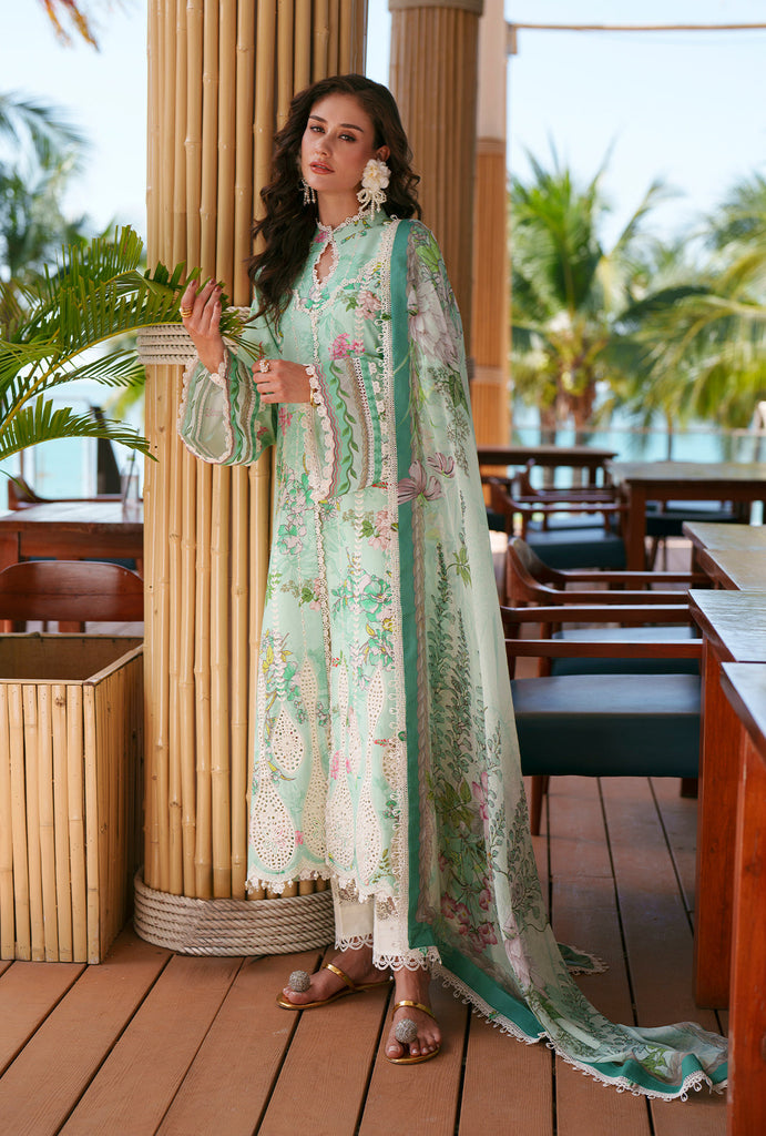 AJR Printed Chikankari Lawn – Eliya