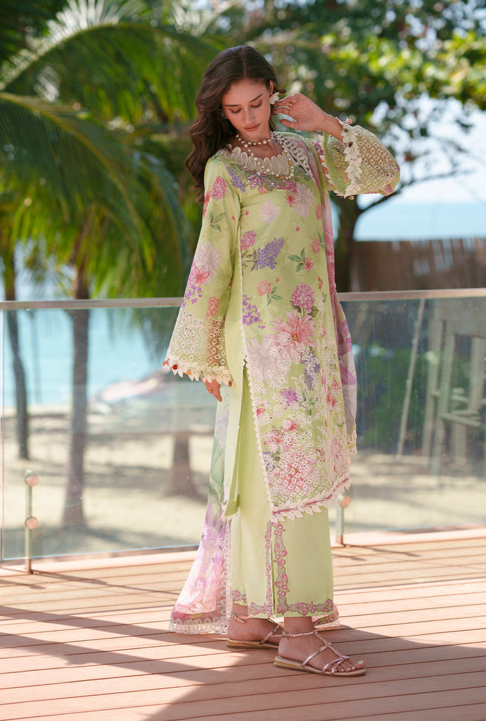 AJR Printed Chikankari Lawn – Riwa