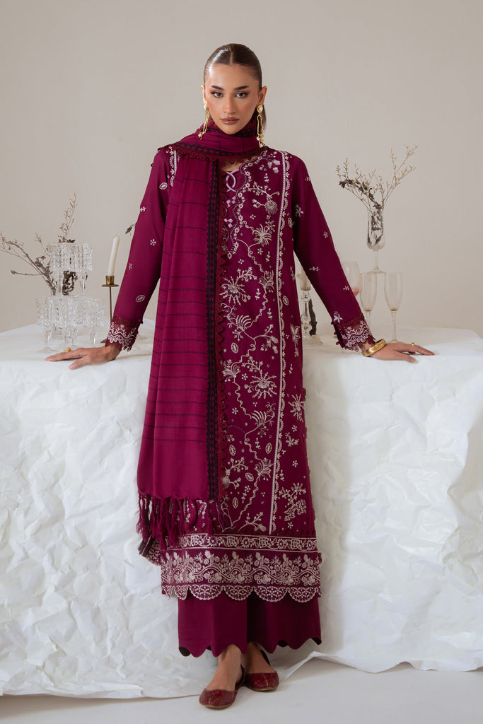 Aabyaan Miraal Embroidered Viscose – AFSHEEN (AV-09)