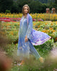 Mushq Hemline Lawn · The Secret Garden – Azure Bloom