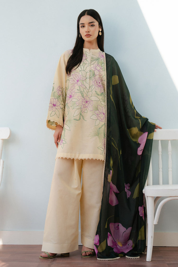 Zara Shahjahan Coco Lawn – BLOOM-1B