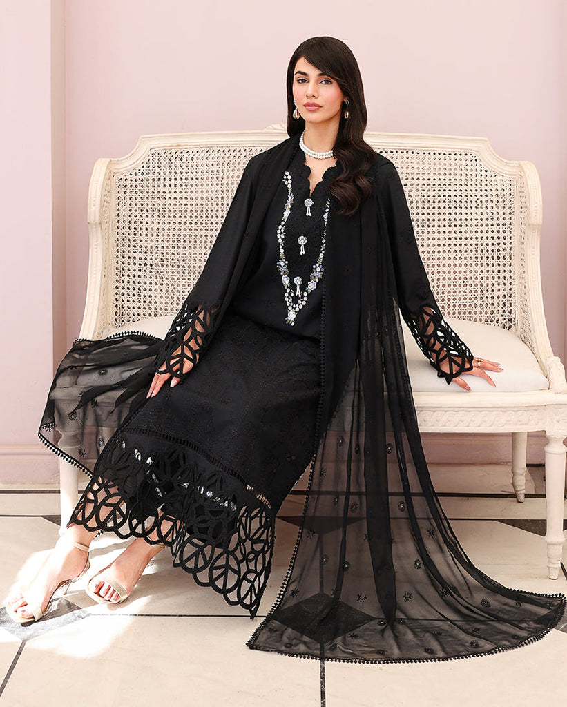 Roheenaz Summer Chikankari Lawn Edit – Black Lace