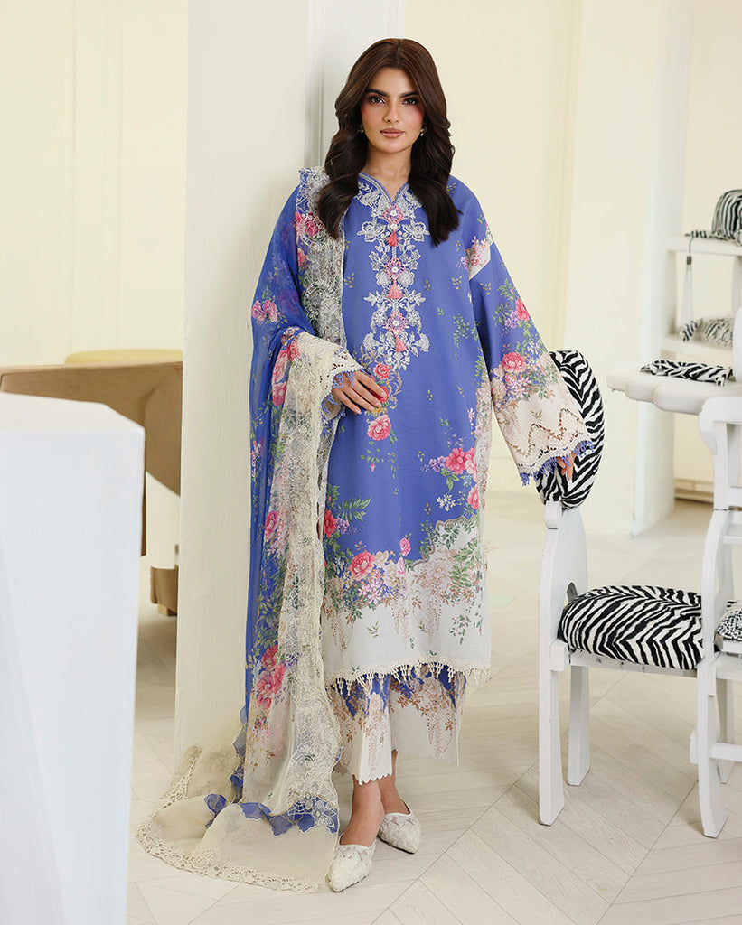 Roheenaz Petals in Print Lawn – Bloom Portrait