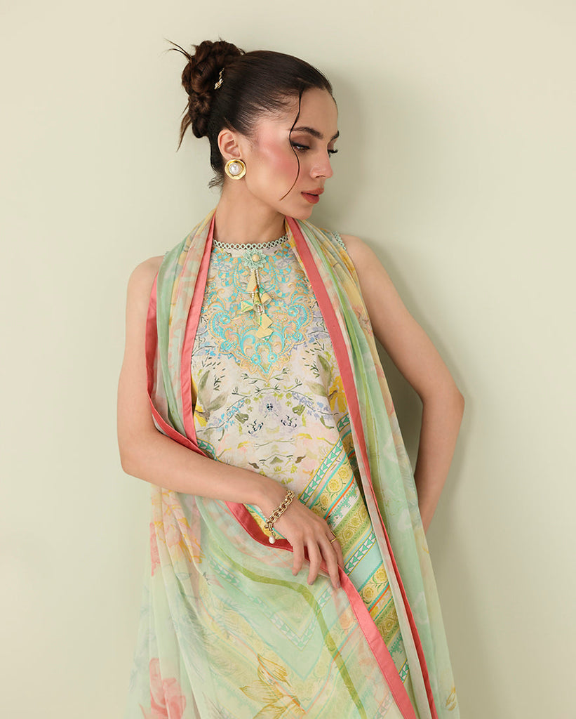 Roheenaz Rosette Summer Lawn – Bloomed Muse