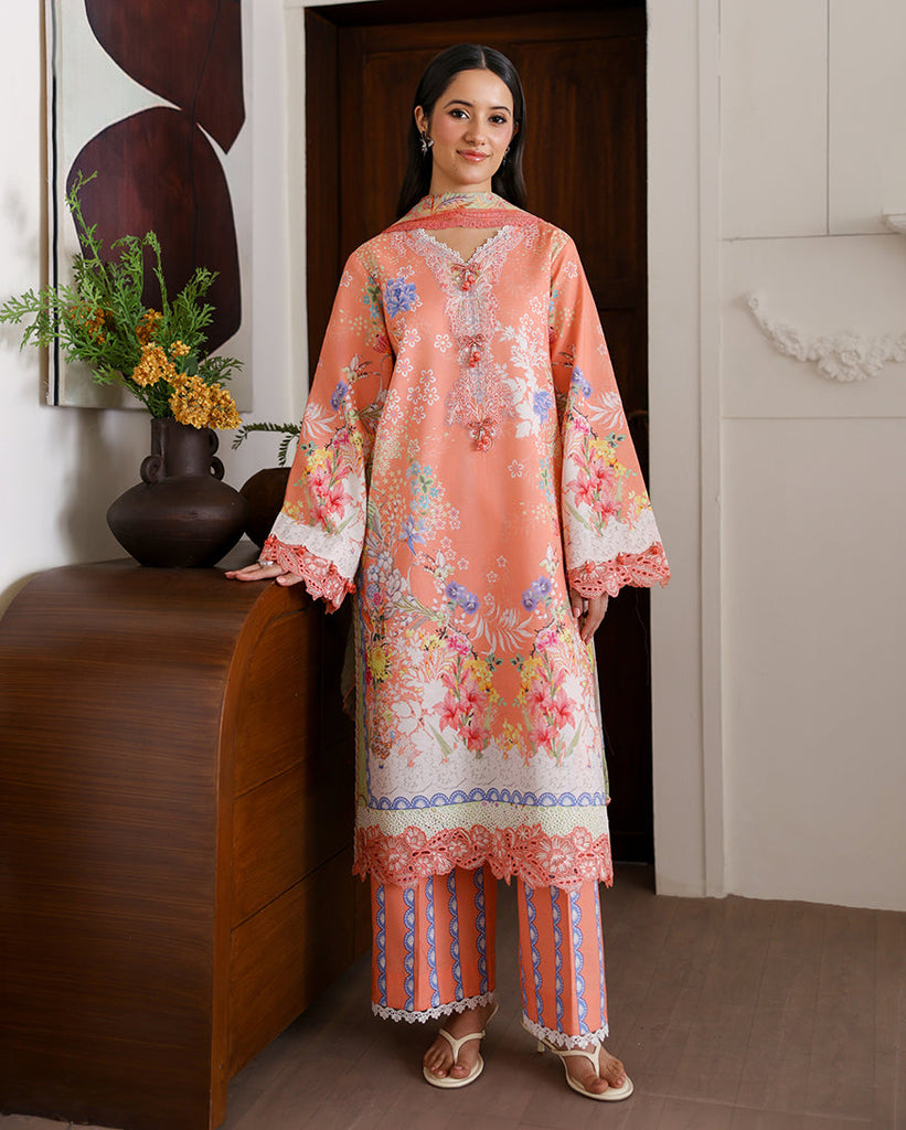 Roheenaz Sunlit Tales Lawn – Blush tale