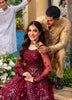 Sahane Haye Dil Luxury Wedding Formals – CT29009 Crimson HeartBeat