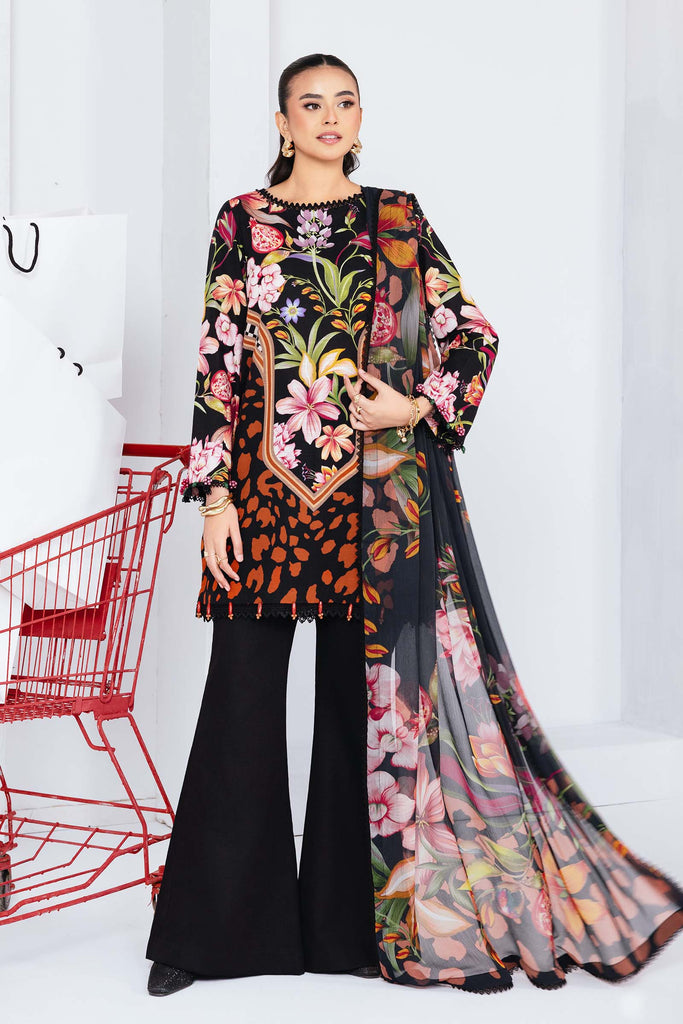 MARIA.B MBasics Winter Edit – Printed Slub Khaddar MB-CUS25-1101b