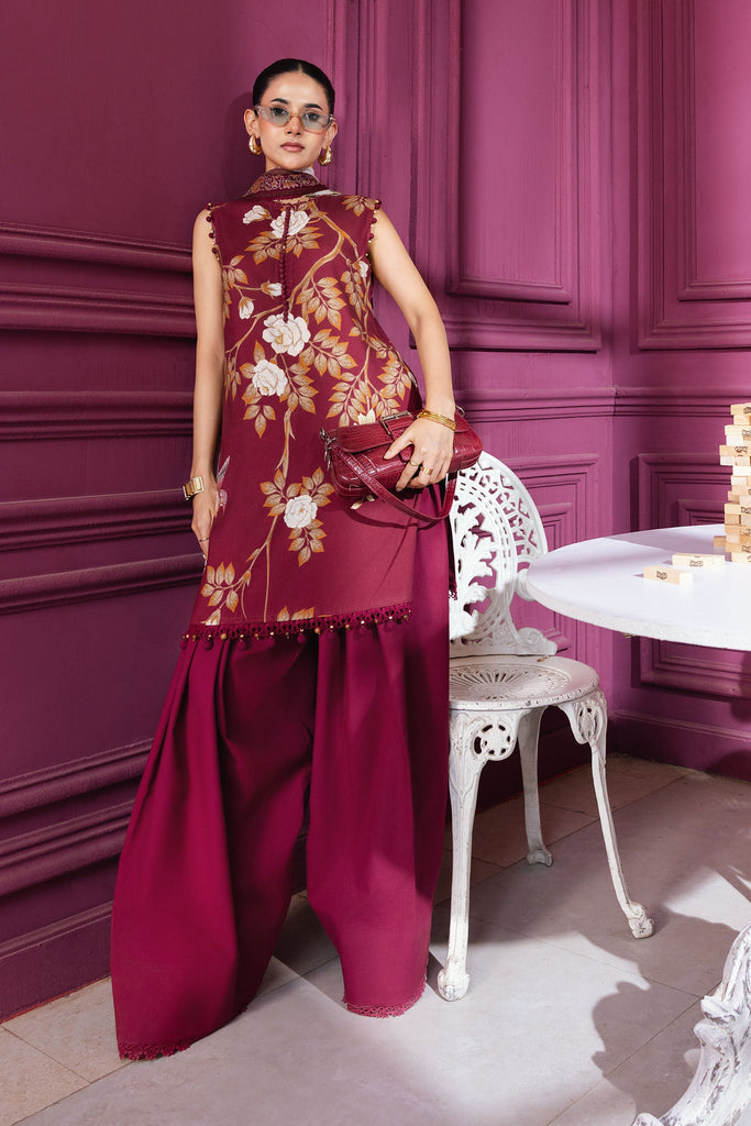 MARIA.B MBasics Winter Edit – Printed Linen MB-CUS25-1102b