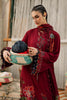MARIA.B MPrints – Embroidered Dobby Linen Suit - MPA3110-A