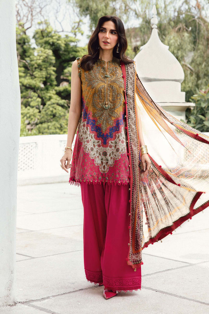 MARIA.B MPrints Fall Edition – Embroidered Cambric | MPT-2710-A