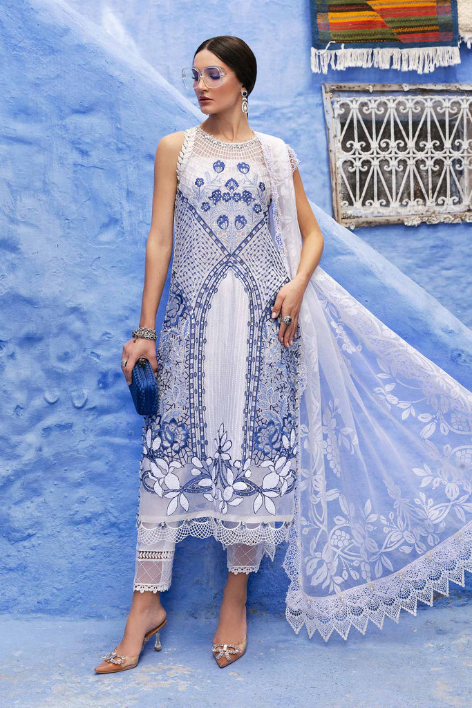 MARIA.B Luxury Lawn – Embroidered Paper Cotton Suit | D-2510-A