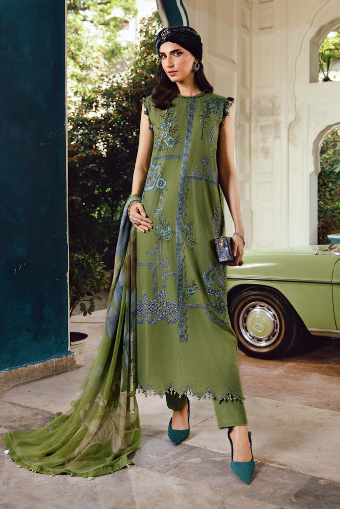 MARIA.B MPrints Fall Edition – Embroidered Cambric | MPT-2701-A