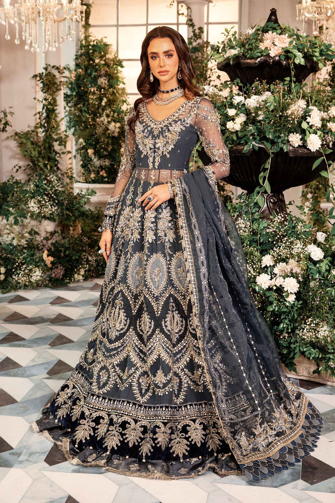 MARIA.B MBroidered Wedding Formals – Embroidered Organza Suit | BD-2901