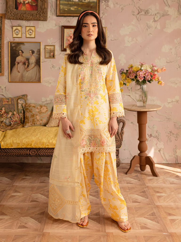 Mahnur Leila Printkari Lawn Edit – LP - 03