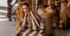 MARIA.B MPrints – Embroidered Linen Suit - MPB3105-B