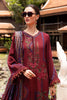 MARIA.B MPrints Winter – Embroidered Twill Linen Suit MPT-2807-A