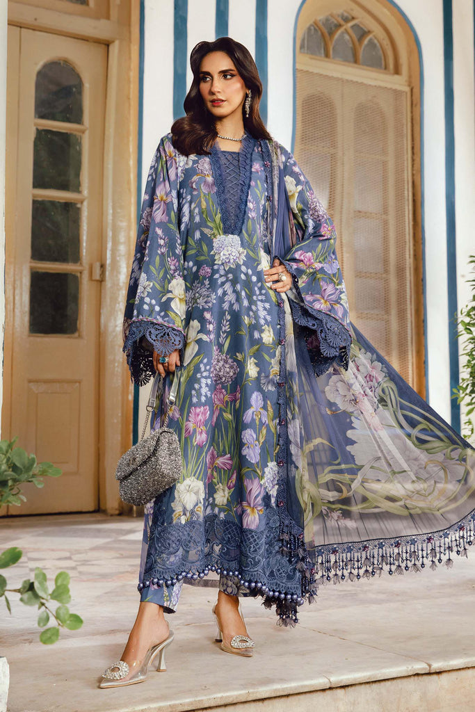 MARIA.B MPrints Fall Edition – Embroidered Cambric | MPT-2708-B