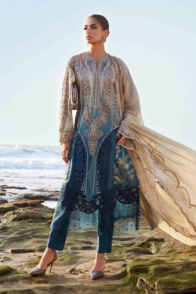 MARIA.B Luxury Eid Festive Lawn – D-08