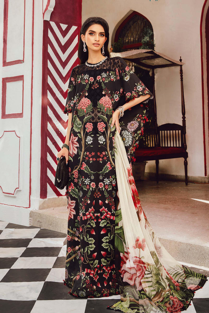 MARIA.B MPrints Fall Edition – Embroidered Cambric | MPT-2709-B