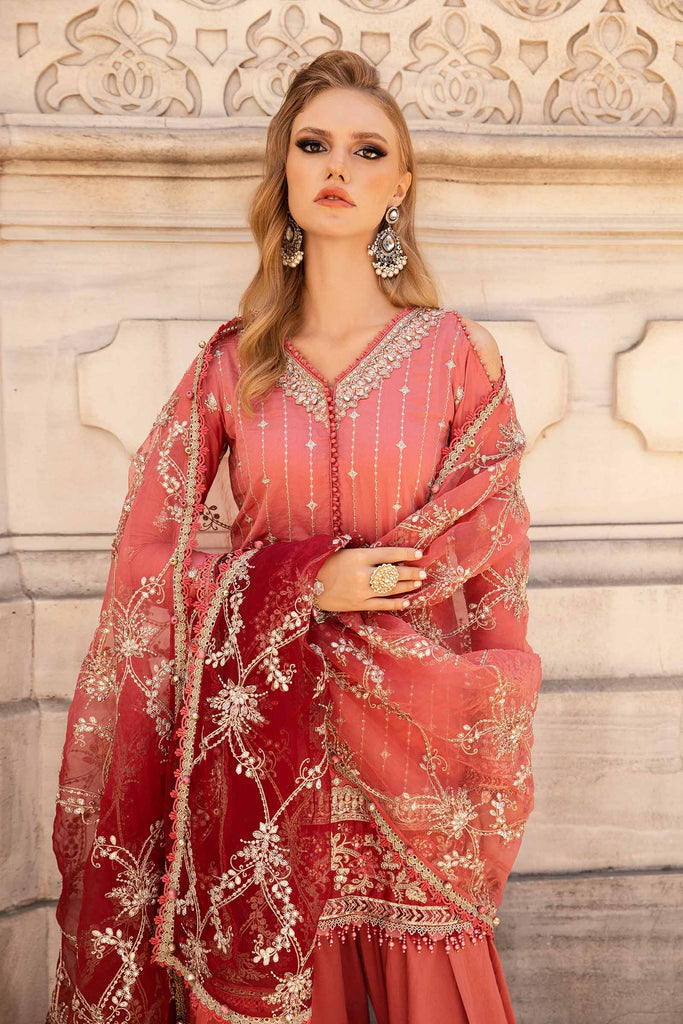 MARIA.B Sateen Cotton Satin Suit – CST-809