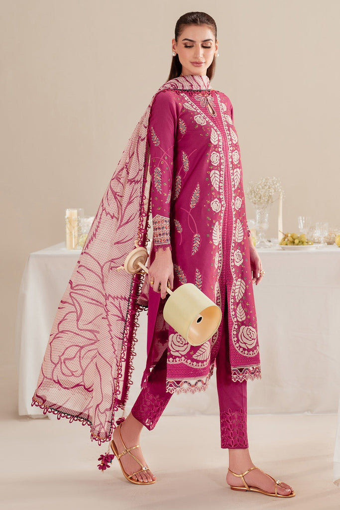 Jazmin Iris Luxury Lawn 2025 – D05