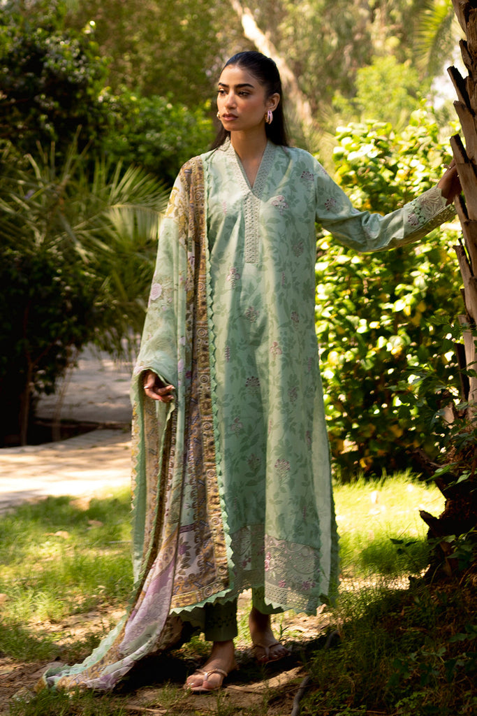 Neeshay Summer Lines Prinkari Lawn – SAGE BRUSH